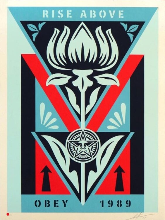 Deco Flower Shepard Fairey