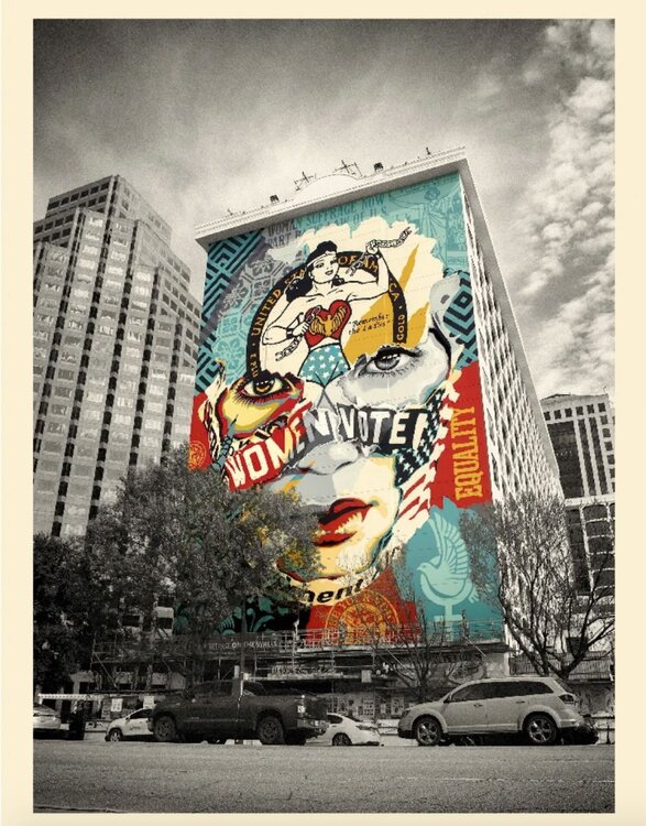 Beauty of Liberty and Equality Shepard Fairey