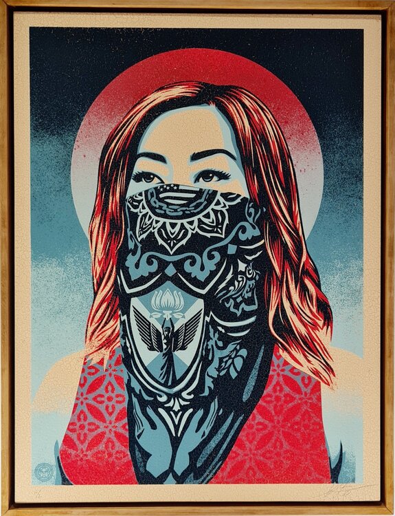 Just Angel Rising 3/6 Shepard Fairey