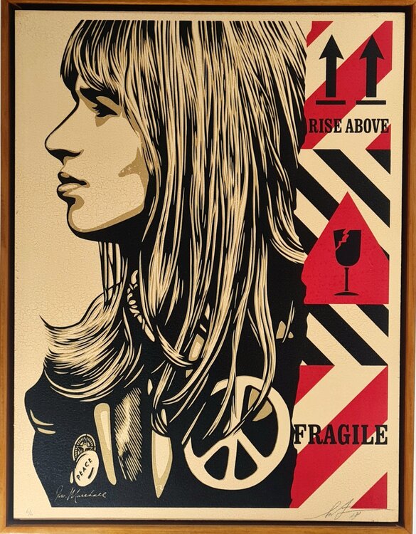 Fragile Peace 6/6 Shepard Fairey