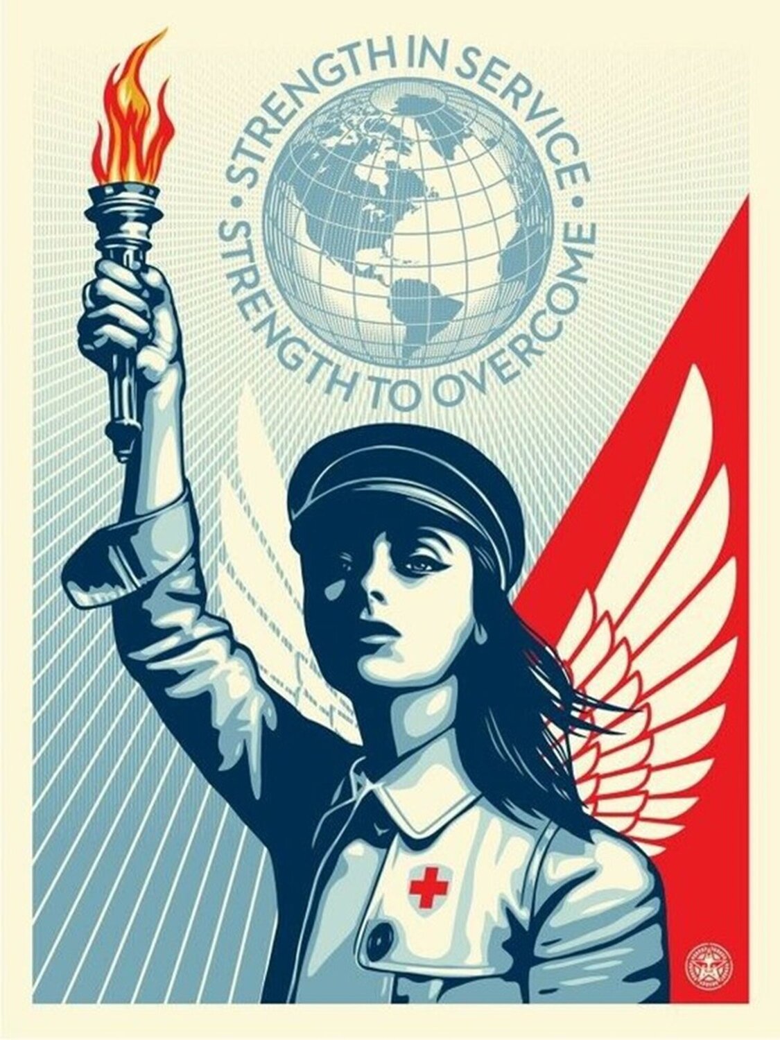 Angel of Hope and Strength Shepard Fairey Druck zu verkaufen