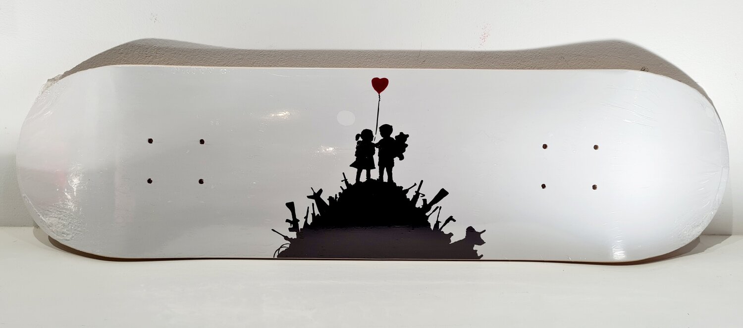 Skateboard Kids On Guns Banksy Andere Medien zu verkaufen