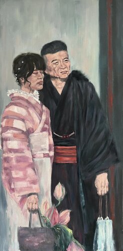 The Shopping Gang von Christiane Bernreuther, Malerei kaufen auf Singulart