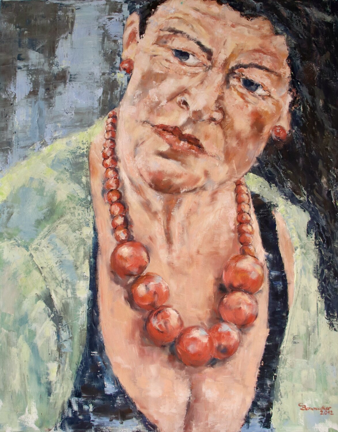 Upper East Side Christiane Bernreuther Originalgemälde zu verkaufen