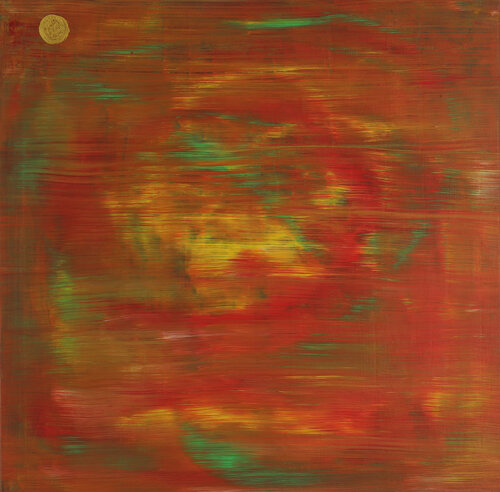 Goldene Sonne 2 von Ilir Osmani, Malerei kaufen auf Singulart