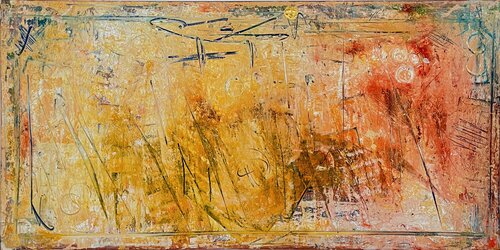 Goldene Sonne 6 von Ilir Osmani, Malerei kaufen auf Singulart