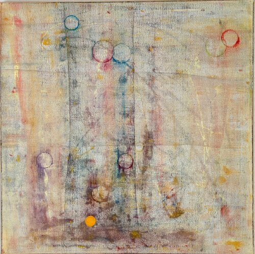 Goldene Sonne 11 von Ilir Osmani, Malerei kaufen auf Singulart