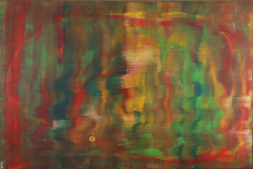 Goldene Sonne 12 von Ilir Osmani, Malerei kaufen auf Singulart