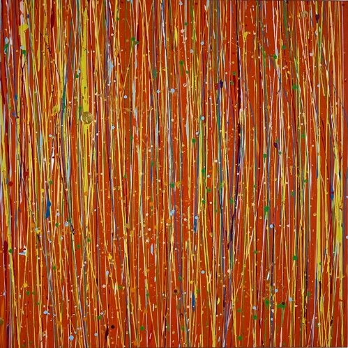 Goldene Sonne 20 von Ilir Osmani, Malerei kaufen auf Singulart