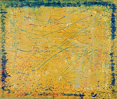 Goldene Sonne 28 von Ilir Osmani, Malerei kaufen auf Singulart