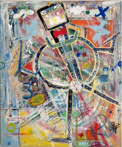 Robot 9 von Ilir Osmani, Malerei kaufen auf Singulart