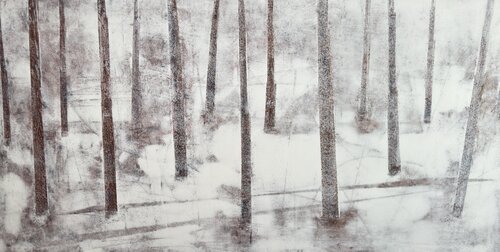 The Silence of the Forest von Ilir Osmani, Malerei kaufen auf Singulart