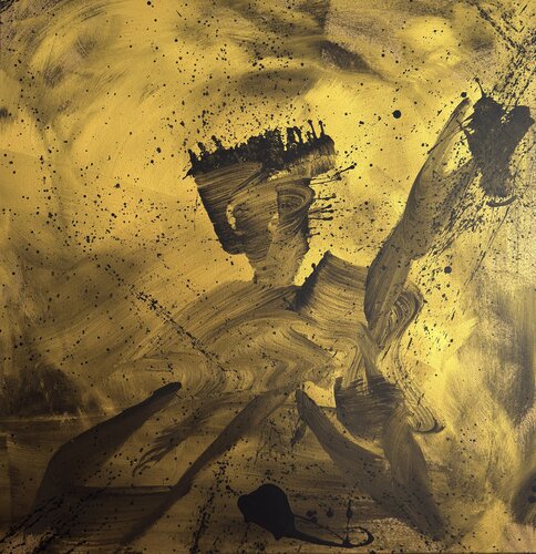 Stand Figure II von Ilir Osmani, Malerei kaufen auf Singulart