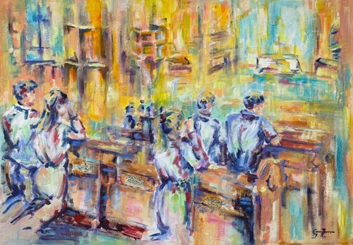 The Lord's Prayer di Grady Zeeman, Pittura in vendita su Singulart