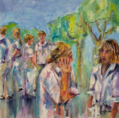 Sorry I didn't know di Grady Zeeman, Pittura in vendita su Singulart