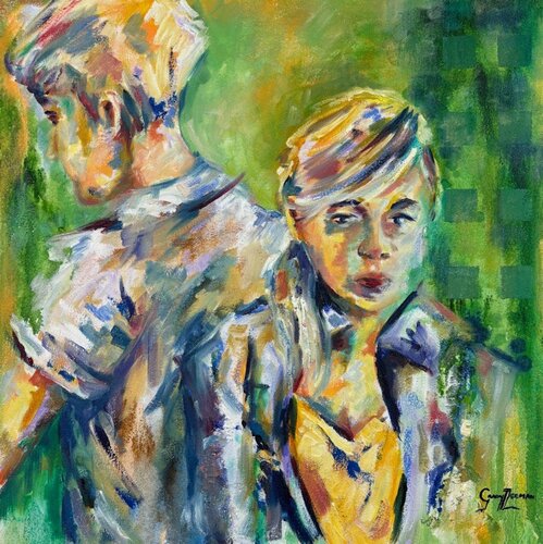 Disconnected Dialogues di Grady Zeeman, Pittura in vendita su Singulart