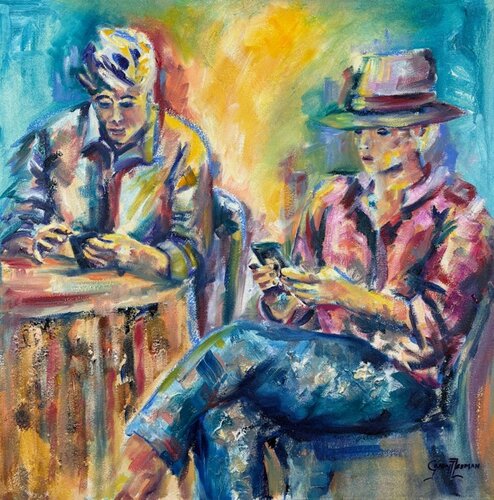 Unspoken Divide di Grady Zeeman, Pittura in vendita su Singulart