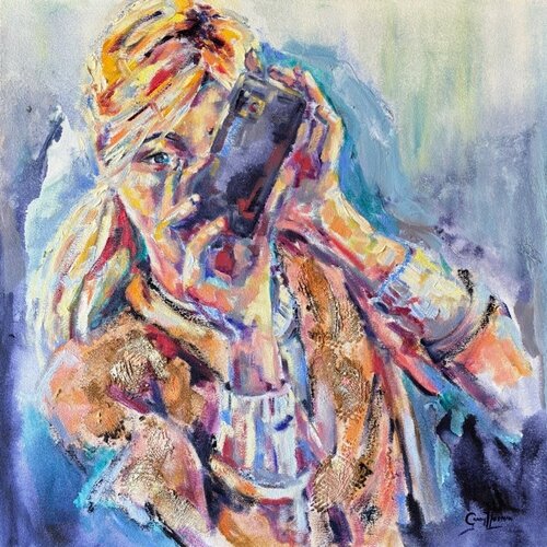 Saving for Later par Grady Zeeman, Peinture en vente sur Singulart