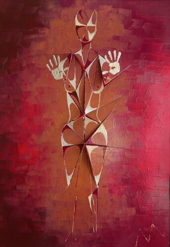 Ourse #1 van Morgane Lemaire, Schilderij te koop op Singulart