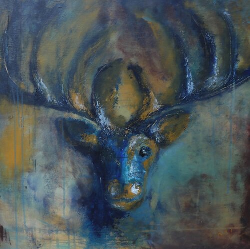 De poils et de bois van Morgane Lemaire, Schilderij te koop op Singulart