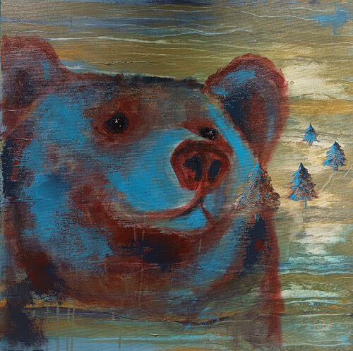 Reine #3 van Morgane Lemaire, Schilderij te koop op Singulart