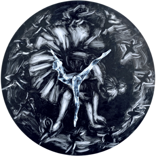 Stop the dance - The price of success par Leah Larisa Bunshaft, Peinture en vente sur Singulart