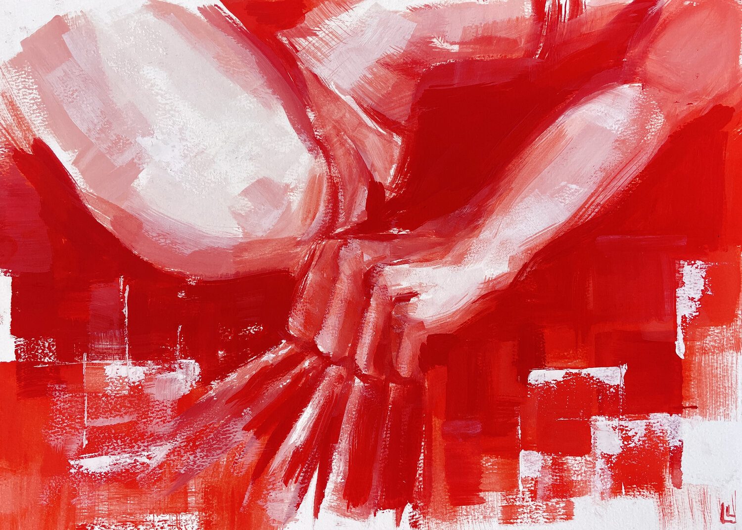 Quiet States - 6 Leah Larisa Bunshaft Original painting for sale