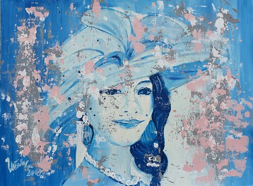 Revishing lady di Ursula Gnech, Pittura in vendita su Singulart