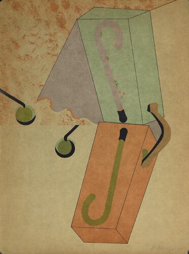 La Canne by Hervé Télémaque, Print for Sale on Singulart