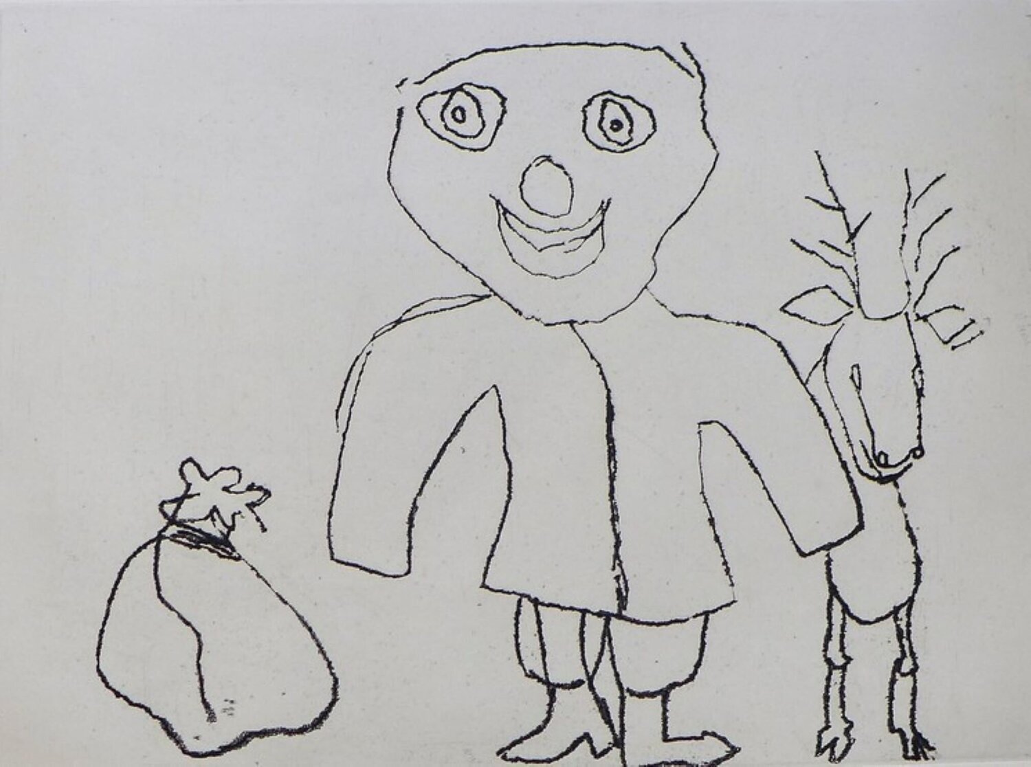 Santa Claus Alexander Calder