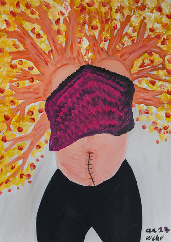 Alessia Cuviello van Anthony Agbovi, Schilderij te koop op Singulart