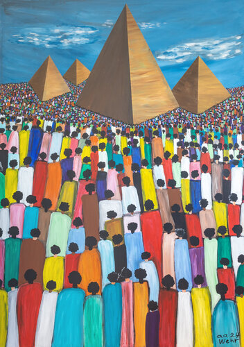 Die Beerdigung van Anthony Agbovi, Schilderij te koop op Singulart