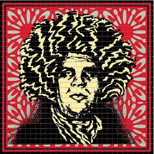 Psychedelic Andre Pinnacle by Shepard Fairey, Work on Paper for Sale on Singulart