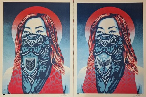 Just Future Rising (set x2) Shepard Fairey