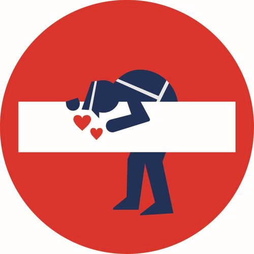 Le policier amoureux by Clet Abraham, Print for Sale on Singulart