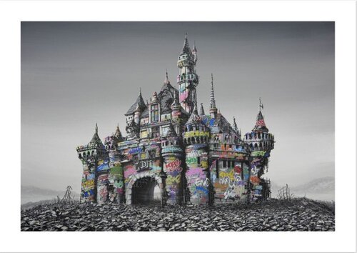 版画 Jeff Gillete shadow city minnie Shadow City Minnie by Jeff Gillette Editioned artwork | Art