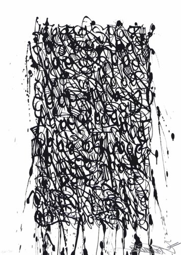The storm van JonOne, Werk op papier te koop op Singulart
