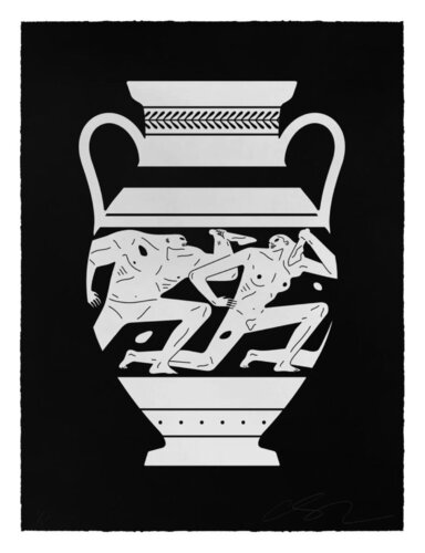 End Of Empire, Amphora von Cleon Peterson, Druck kaufen auf Singulart