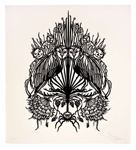 Owls by Swoon, Print for Sale on Singulart
