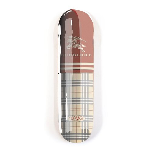 Fashion Addict: Burberry pill by DENIAL, Other Media for Sale on Singulart