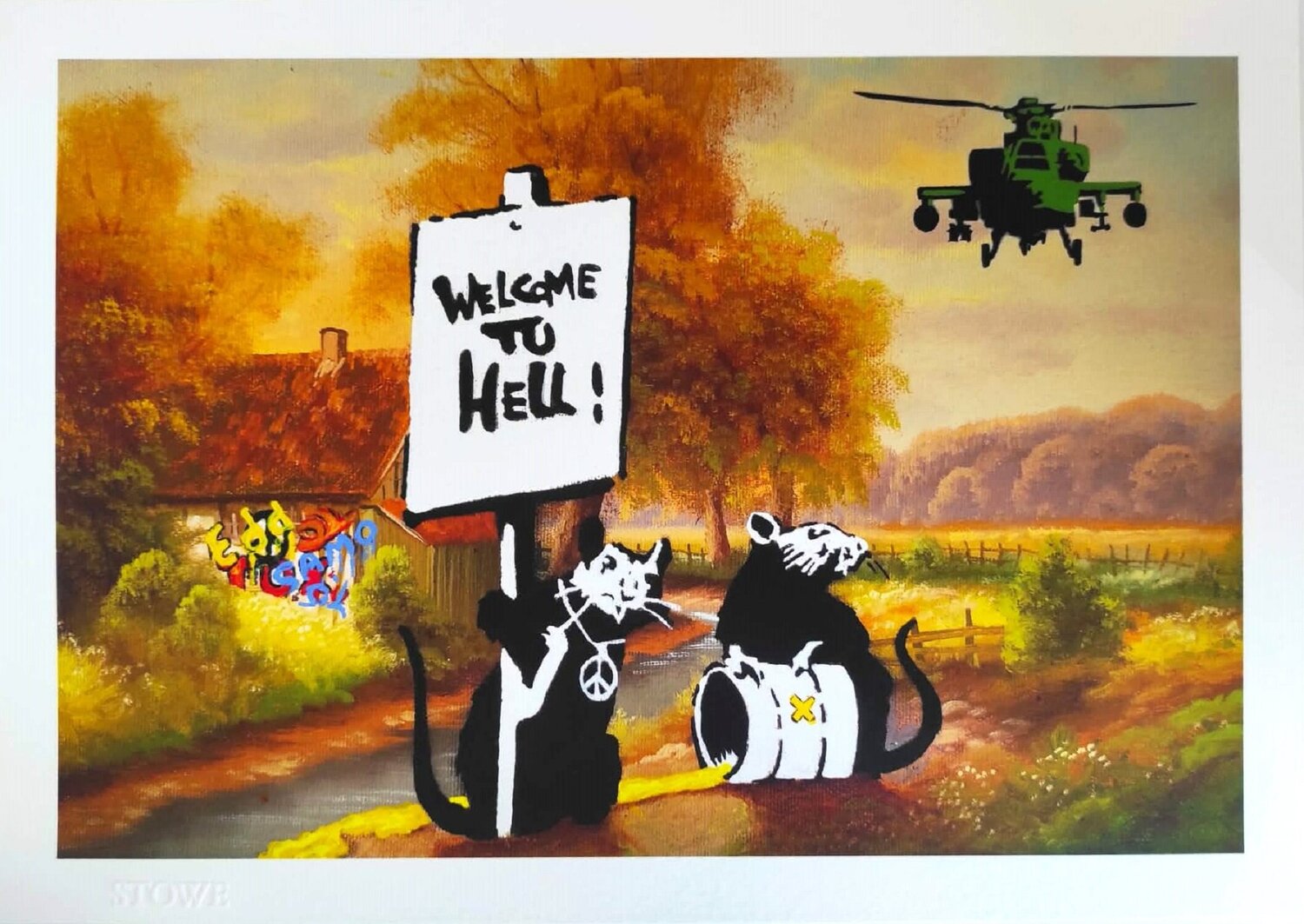 BANKSY serie Mason Storm
