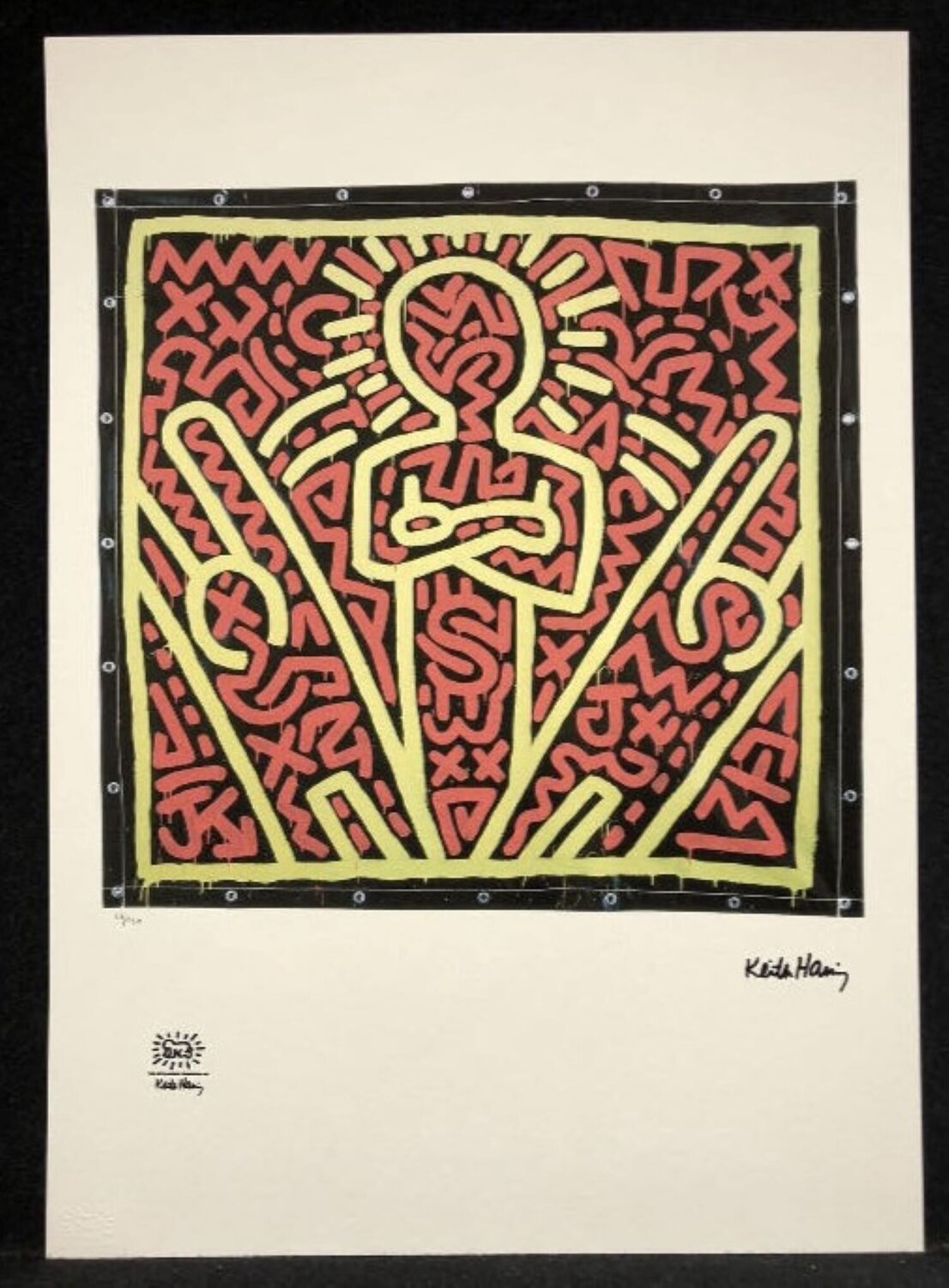 Sans titre Keith Haring Afdruk te koop