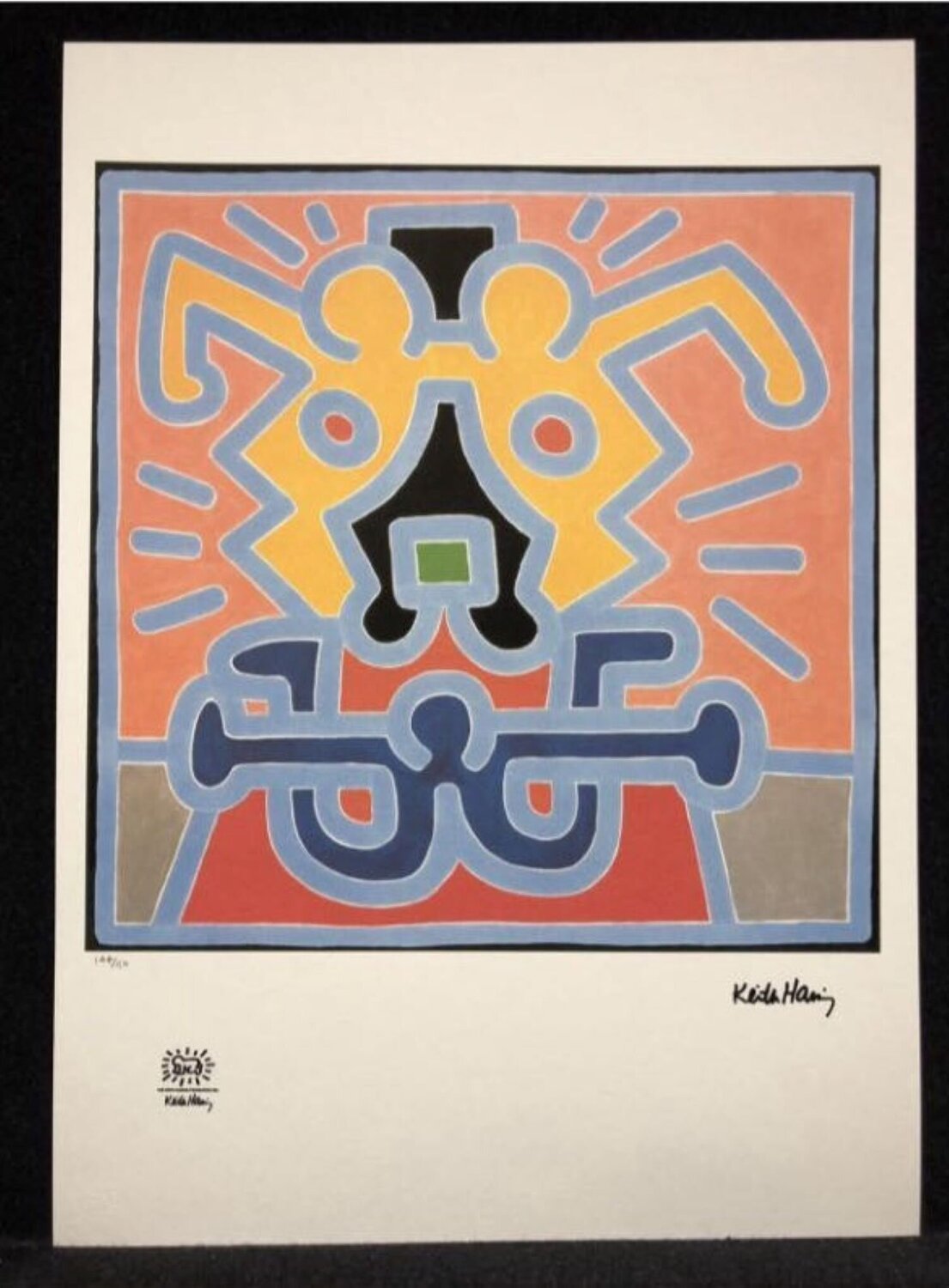 Sans titre Keith Haring Afdruk te koop