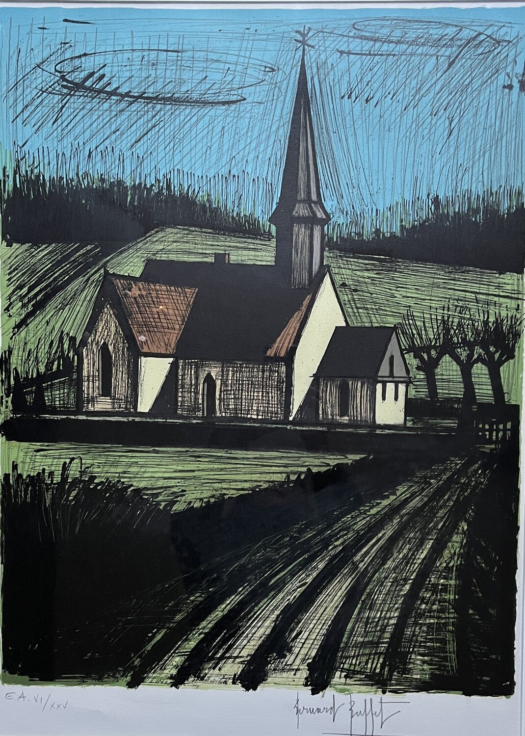 Eglise de Lorceau Bernard Buffet
