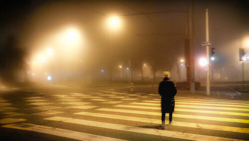 noctambule solitaire Paul Menville