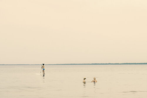 baignade tardive di Paul Menville, Fotografia in vendita su Singulart