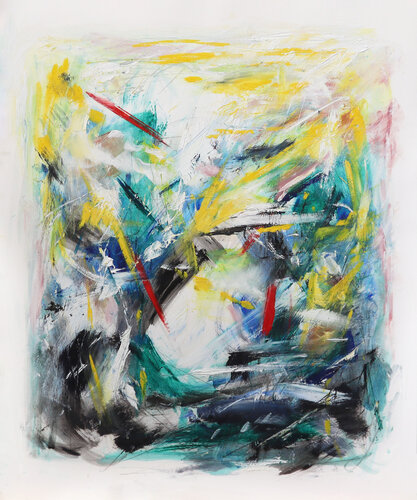 Nothilfe di Hans Müller-Gutscher, Pittura in vendita su Singulart