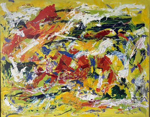 Freude van Hans Müller-Gutscher, Schilderij te koop op Singulart