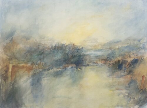 Morgenlicht van Hans Müller-Gutscher, Schilderij te koop op Singulart