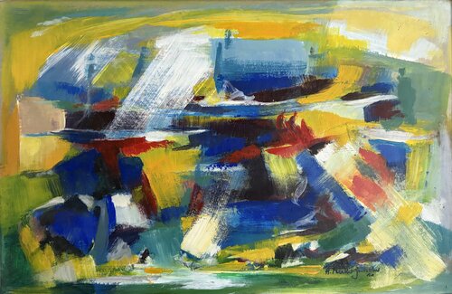 Herrlich di Hans Müller-Gutscher, Pittura in vendita su Singulart